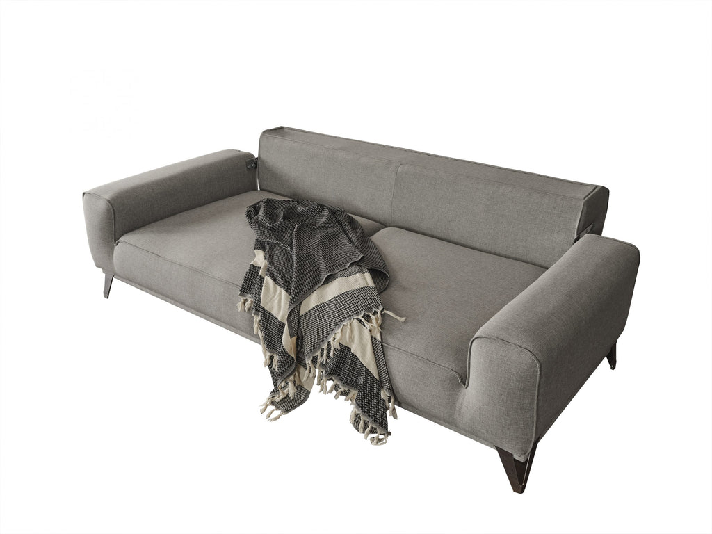 Bursa Sofa Bed Light Gray - Clean Angle