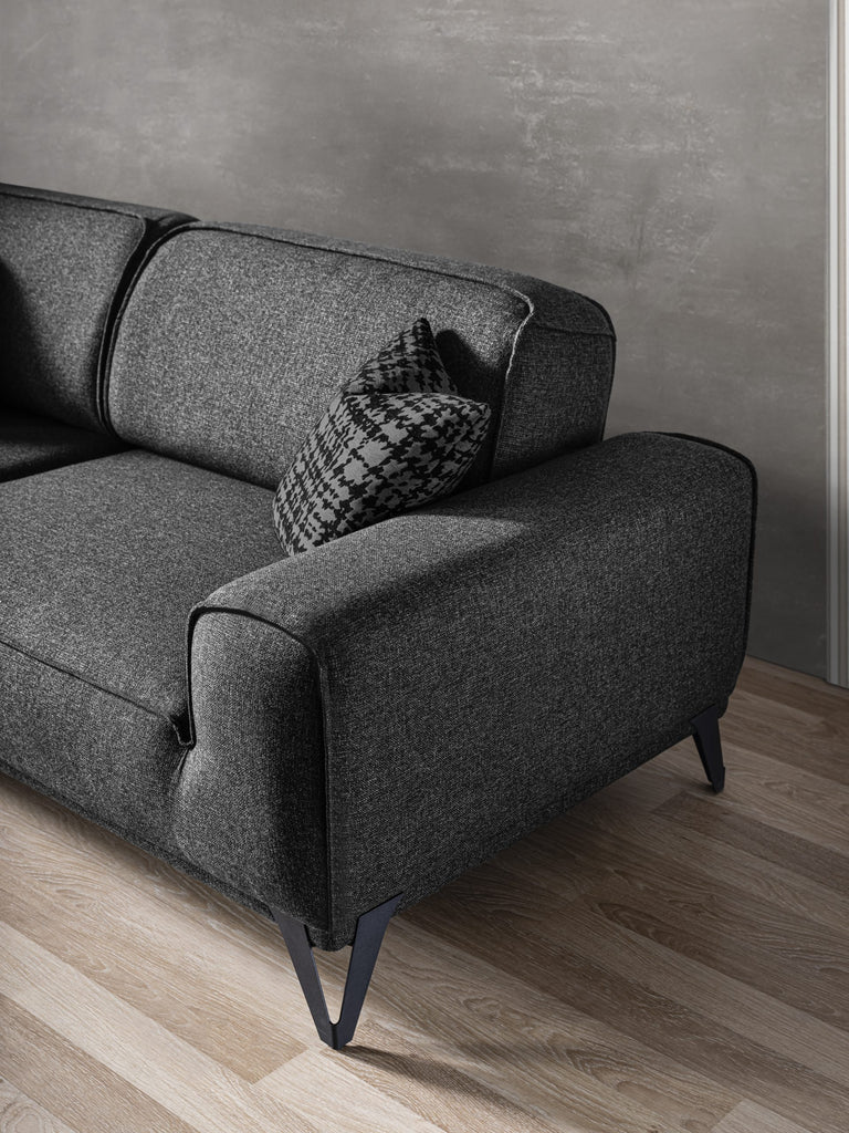 Bursa Sofa Bed Dark Gray - Environment Angle
