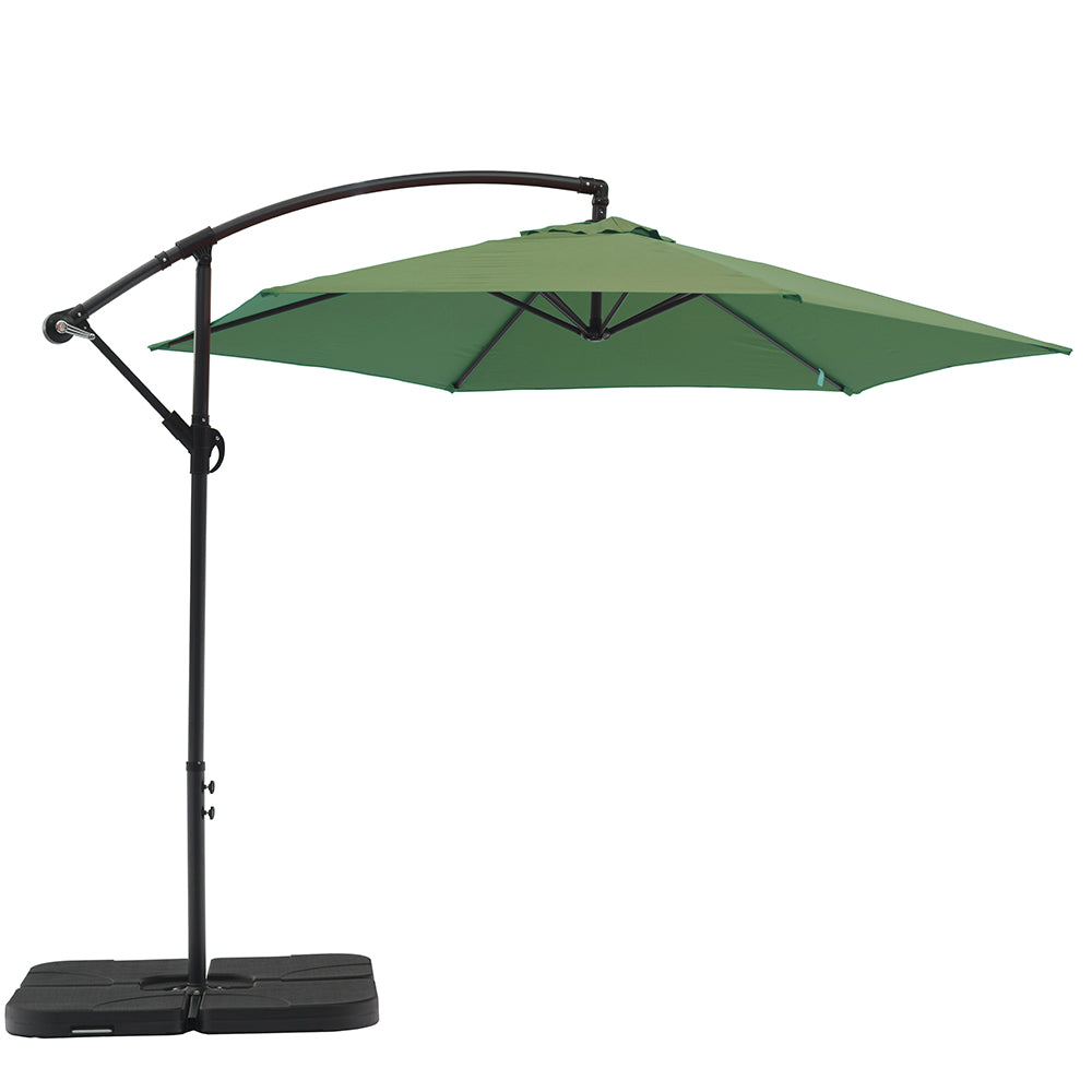 Aiden Outdoor Umbrella Green - Angle