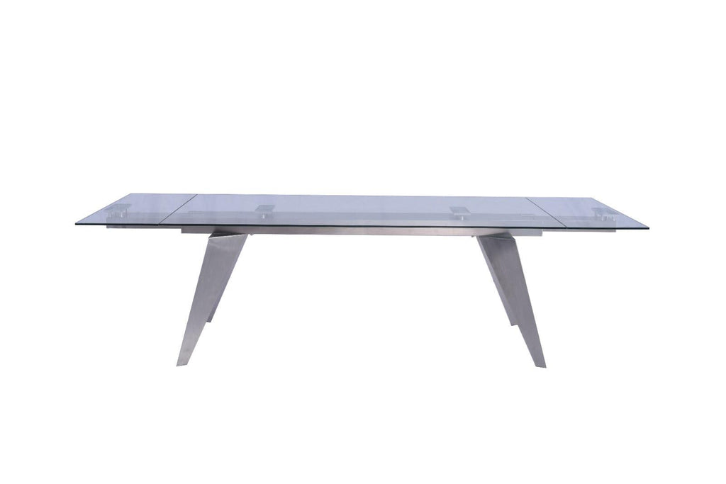 Kristy Extendable Dining Table - front extended