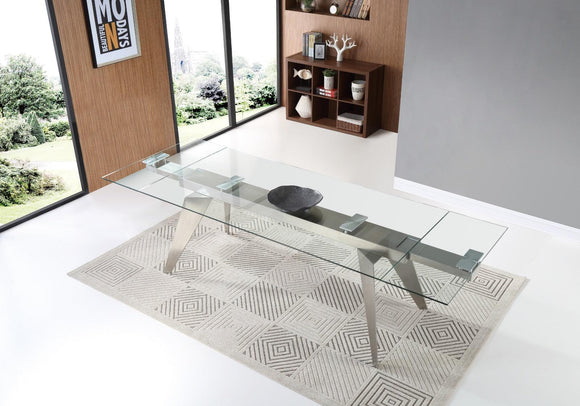 Kristy Extendable Dining Table - Renzzi Furniture LLC