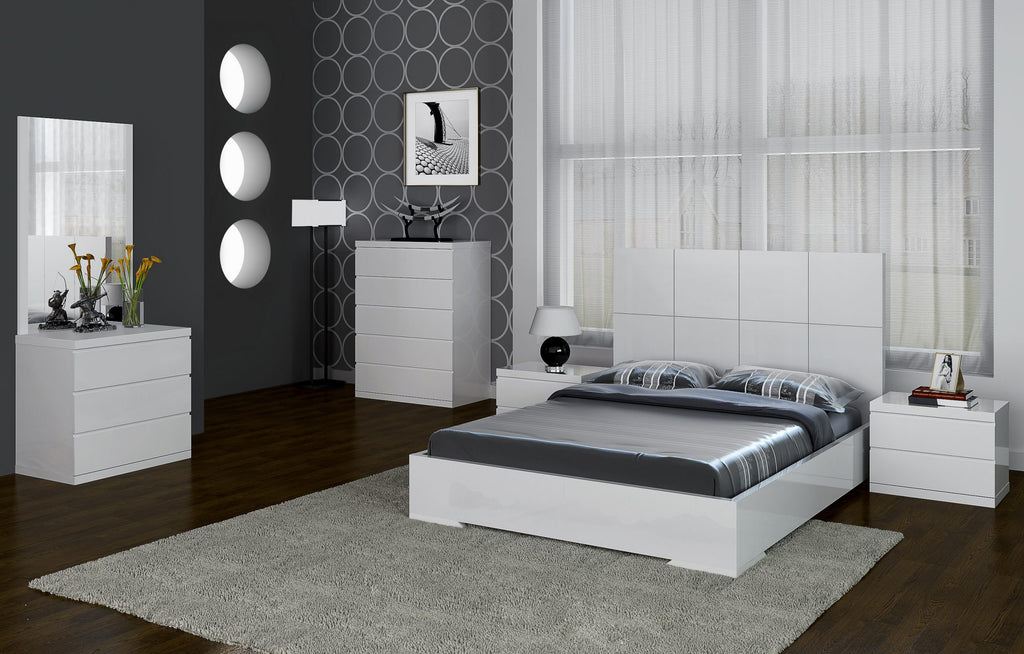 Anna Single Dresser White - Environment