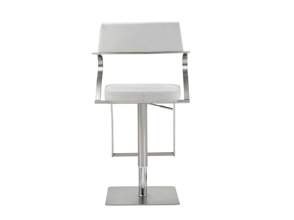 Zuri Barstool White - Back