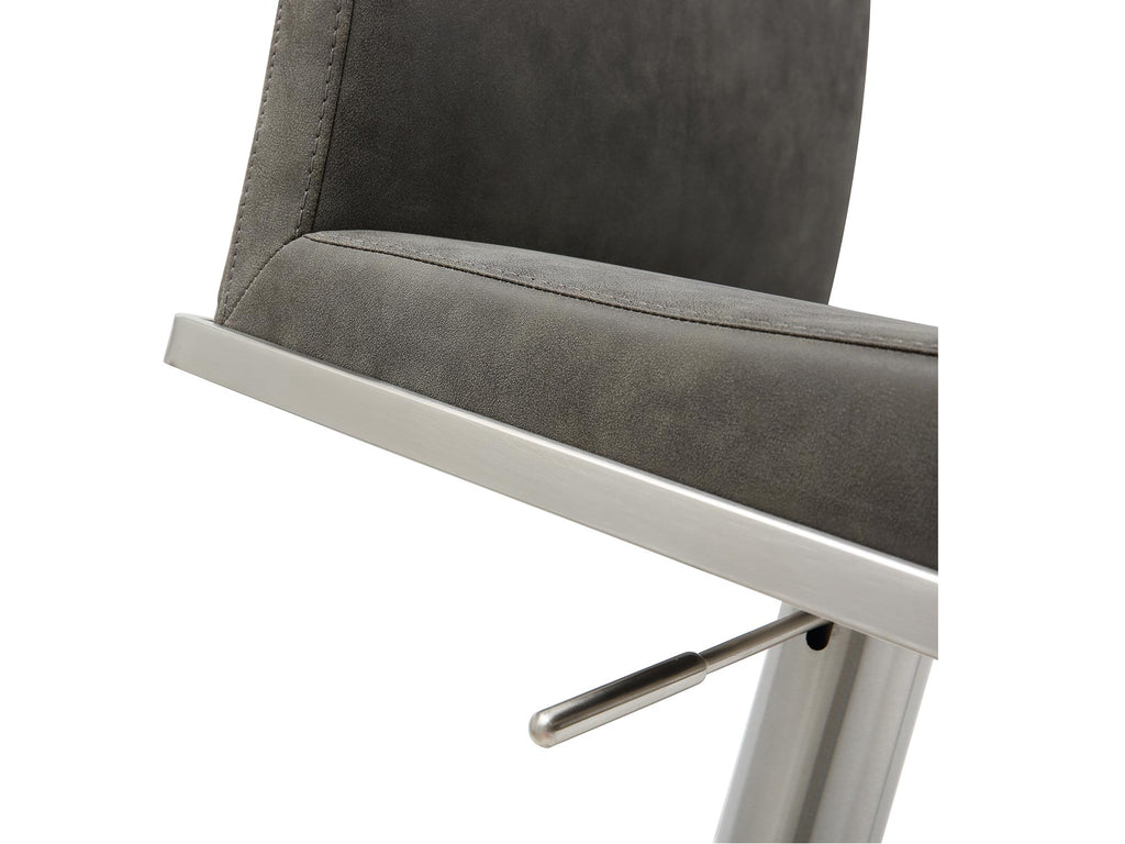 Clay Barstool Gray - Seat Closer Look