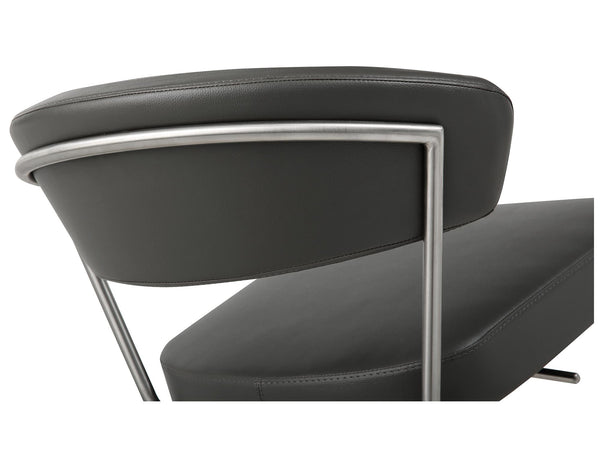 Maureen Barstool Dark Gray - Back