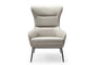 Wyatt Leisure Chair Light Gray - Front