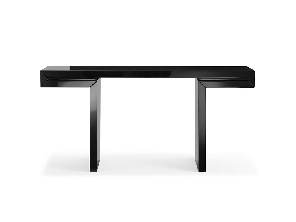 Delaney Console Table Black - Front