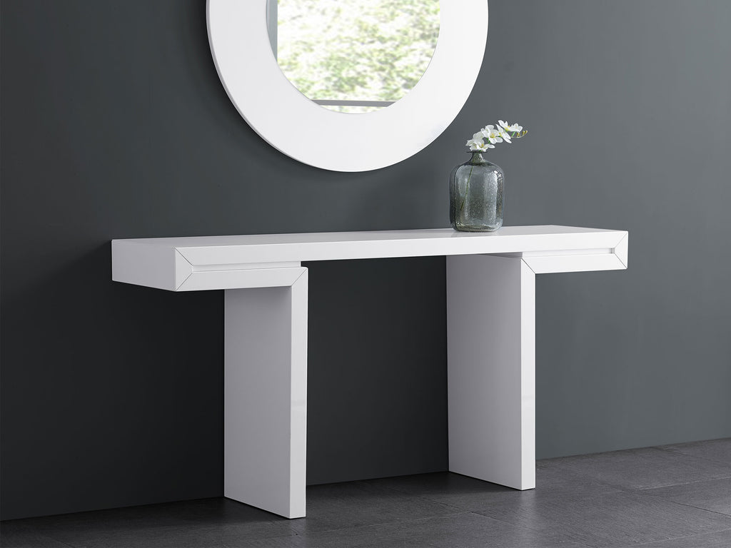 Delaney Console Table White - Environment 