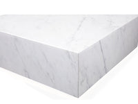 Cube Coffee Table White - Closer Look
