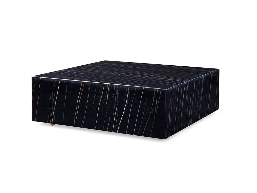 Cube Coffee Table Black - Angle