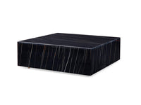 Cube Coffee Table Black - Angle