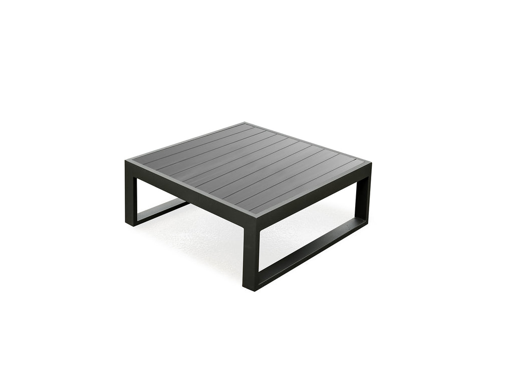 Caden Outdoor Coffee Table Gray - Angle 
