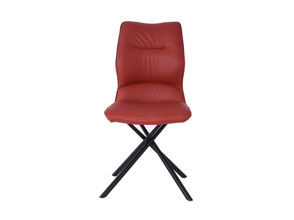 Marlon Dining Chair Burgundy - Front
