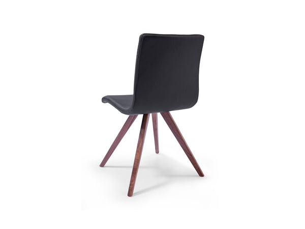 Olga Dining Chair Black - Back Angle