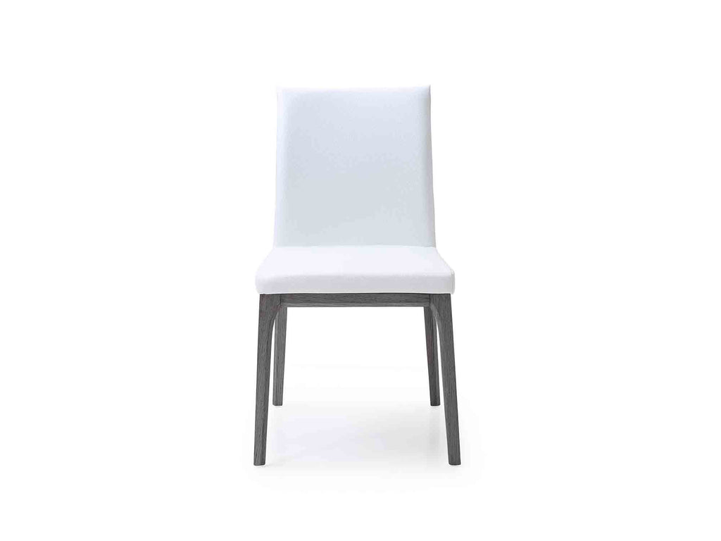 Stella Dining Chair Gray White - Front
