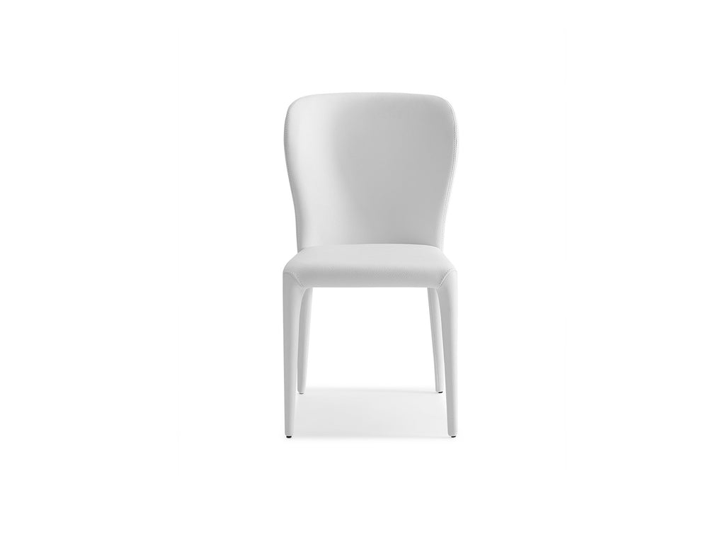 Hazel Dining Chair White - Front