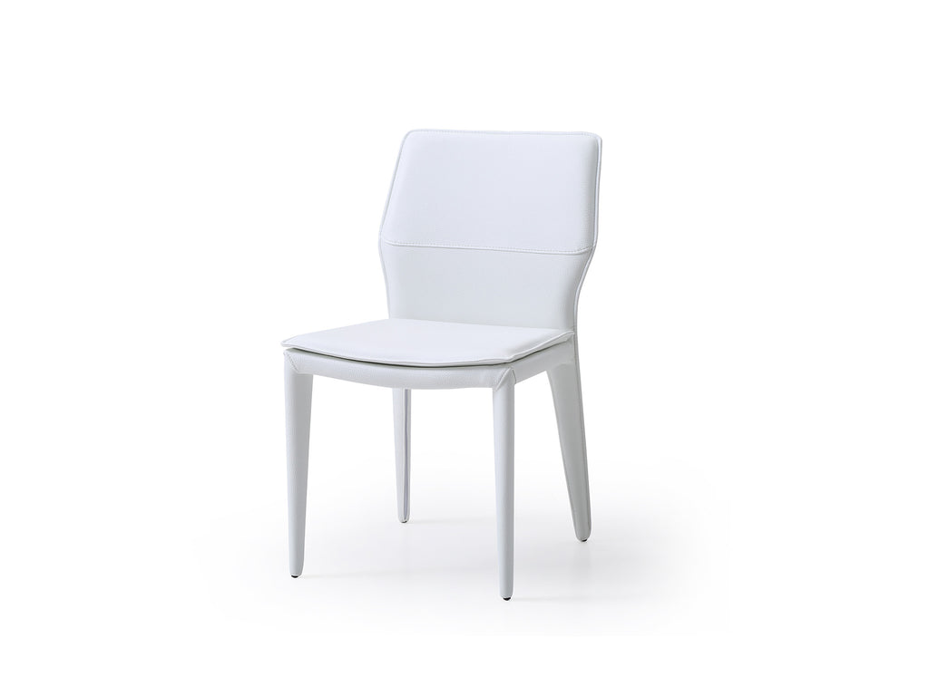 Miranda Dining Chair White - Angle