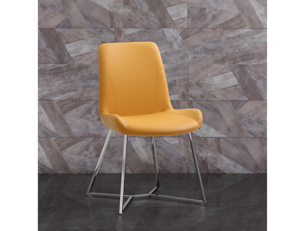 Aileen Dining Chair - Yellow - Environment 