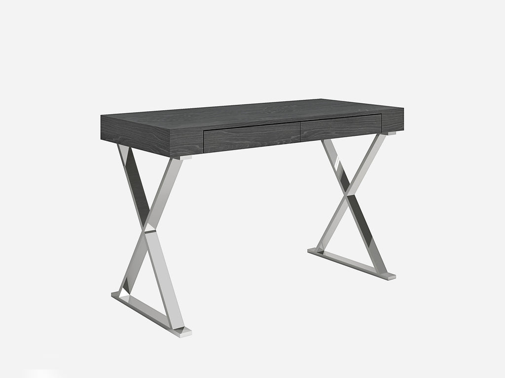 Elm Desk Large Gray - Angle