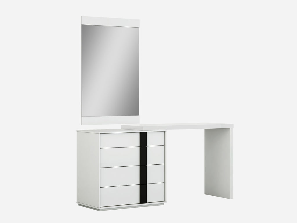 Kimberly Dresser Extension White - Renzzi Furniture