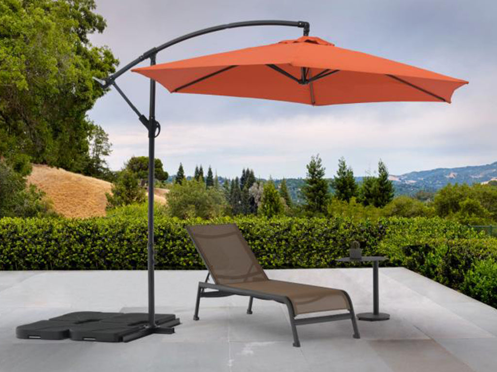 Sunset Outdoor Chaise Taupe - Environment 3 