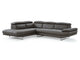 Pandora Sectional Sofa Black - Angle