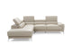 Fabiola Sectional Sofa Light Gray - Renzzi Furniture LLC