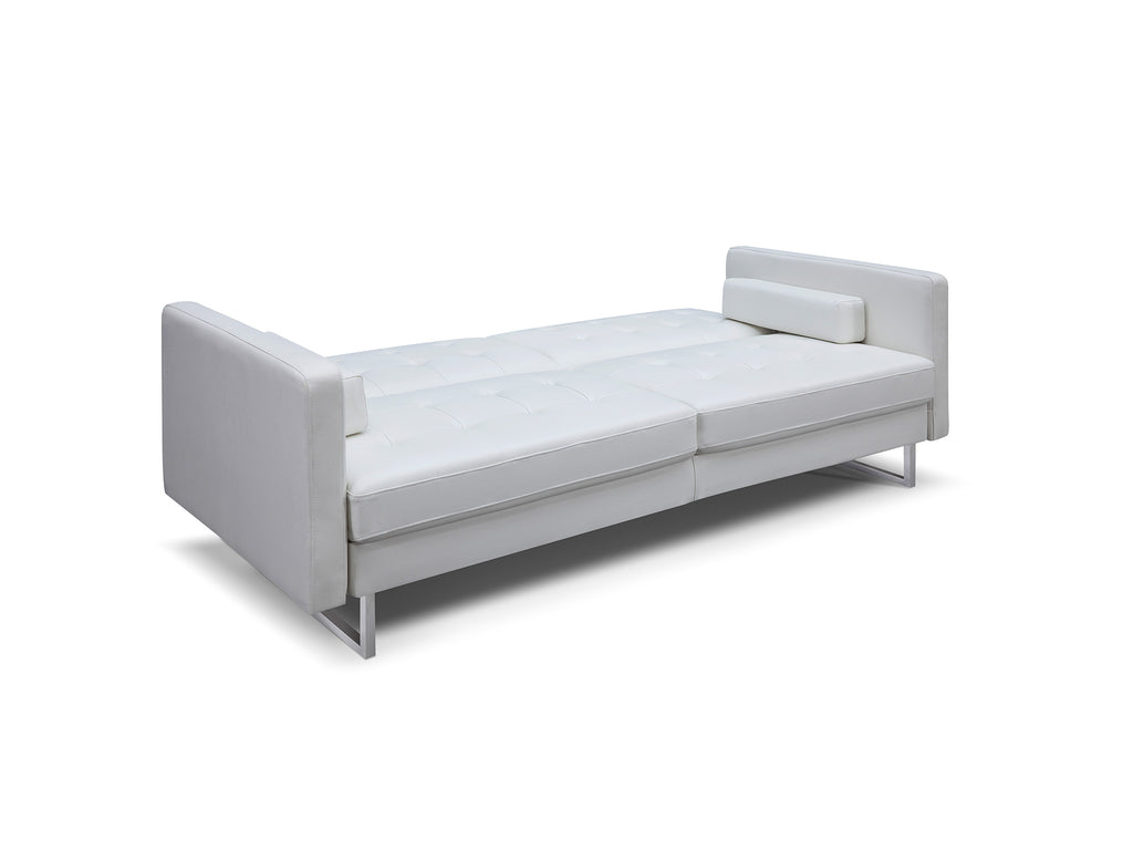 Giovanni Sofa Bed White - Angle One