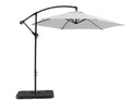 Aiden Outdoor Umbrella White - Angle